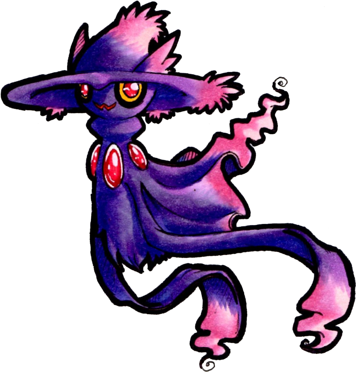 429 Mismagius (1225x1261), Png Download