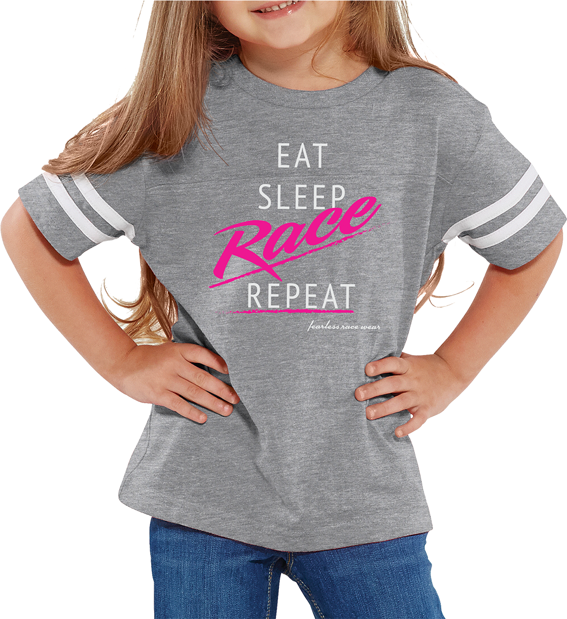 Eat, Sleep, Race, Repeat Toddler & Youth Tee's (1220x1220), Png Download