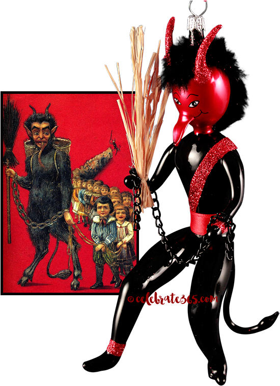 Krampus Ornament (606x802), Png Download