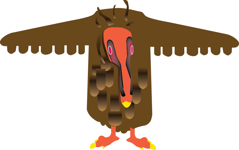 Vulture Illustration (800x502), Png Download