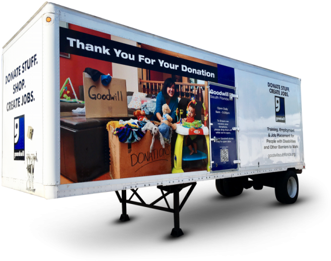 Goodwill Trailer (750x615), Png Download