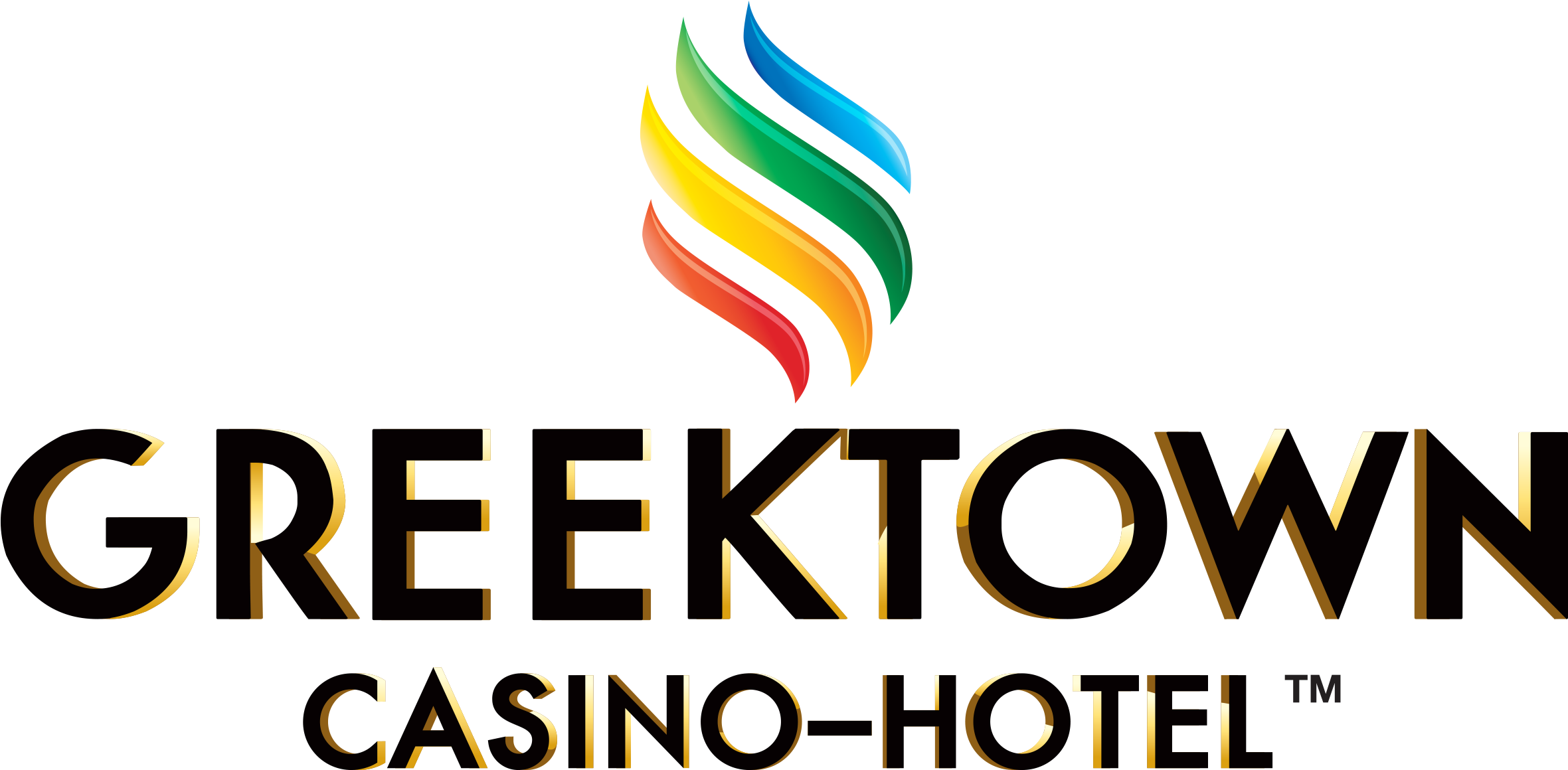Greektownlogo New Final Bevel Trademark (2400x1250), Png Download