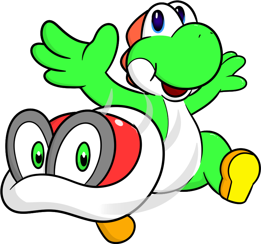 Super Yoshi Odyssey (900x900), Png Download