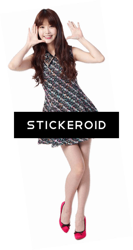 Iu Short Dress (456x854), Png Download