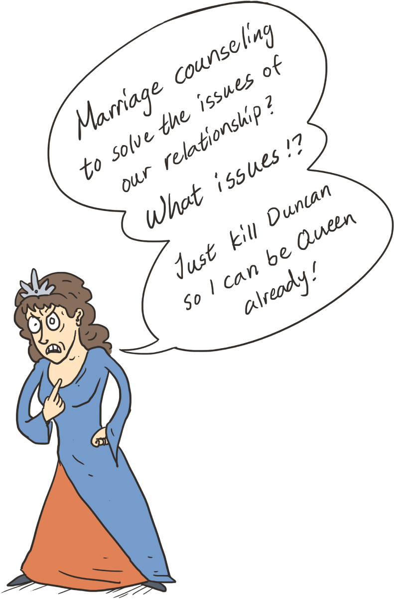 The Power Of Evil In Macbeth (791x1209), Png Download