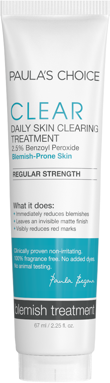 Clear Acne Regular Strength Cream (1300x1950), Png Download