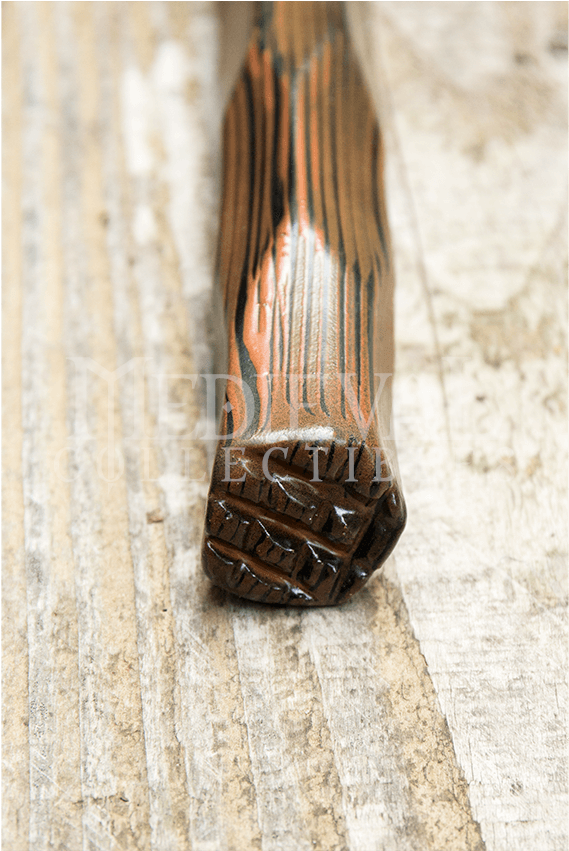 Wooden Larp Short Staff (850x850), Png Download