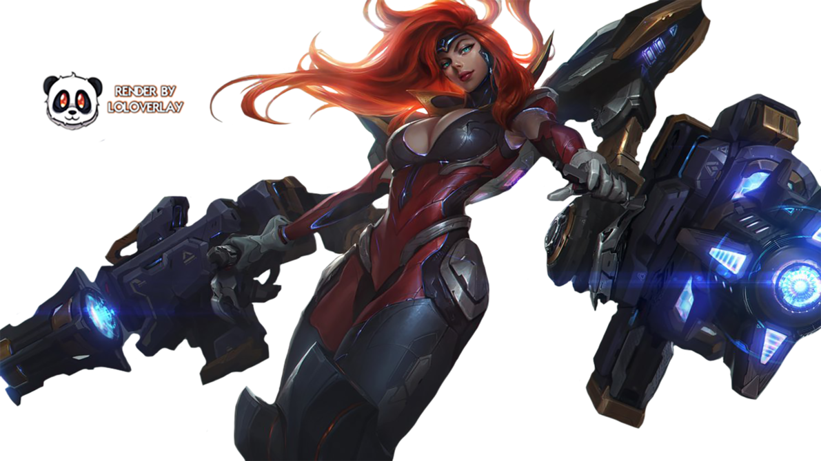 Gun Goddess Miss Fortune (1191x670), Png Download
