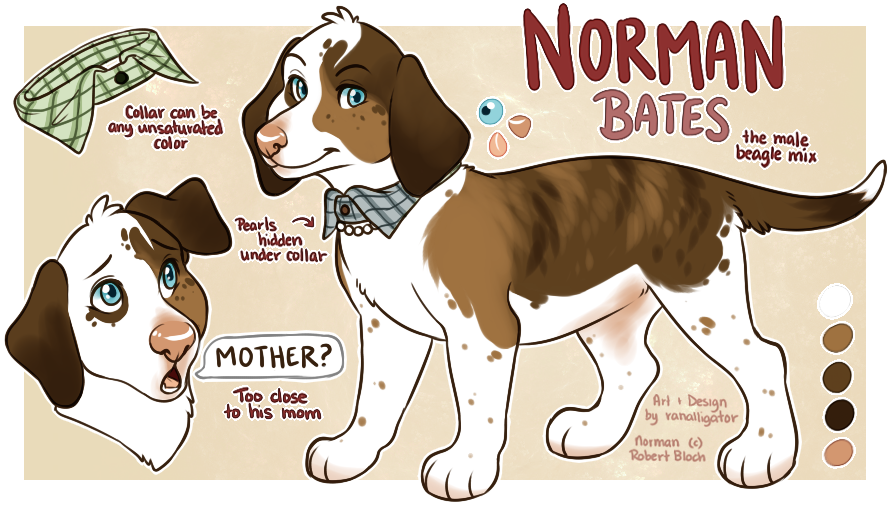 Psycho Drawing Norman Bates (900x524), Png Download