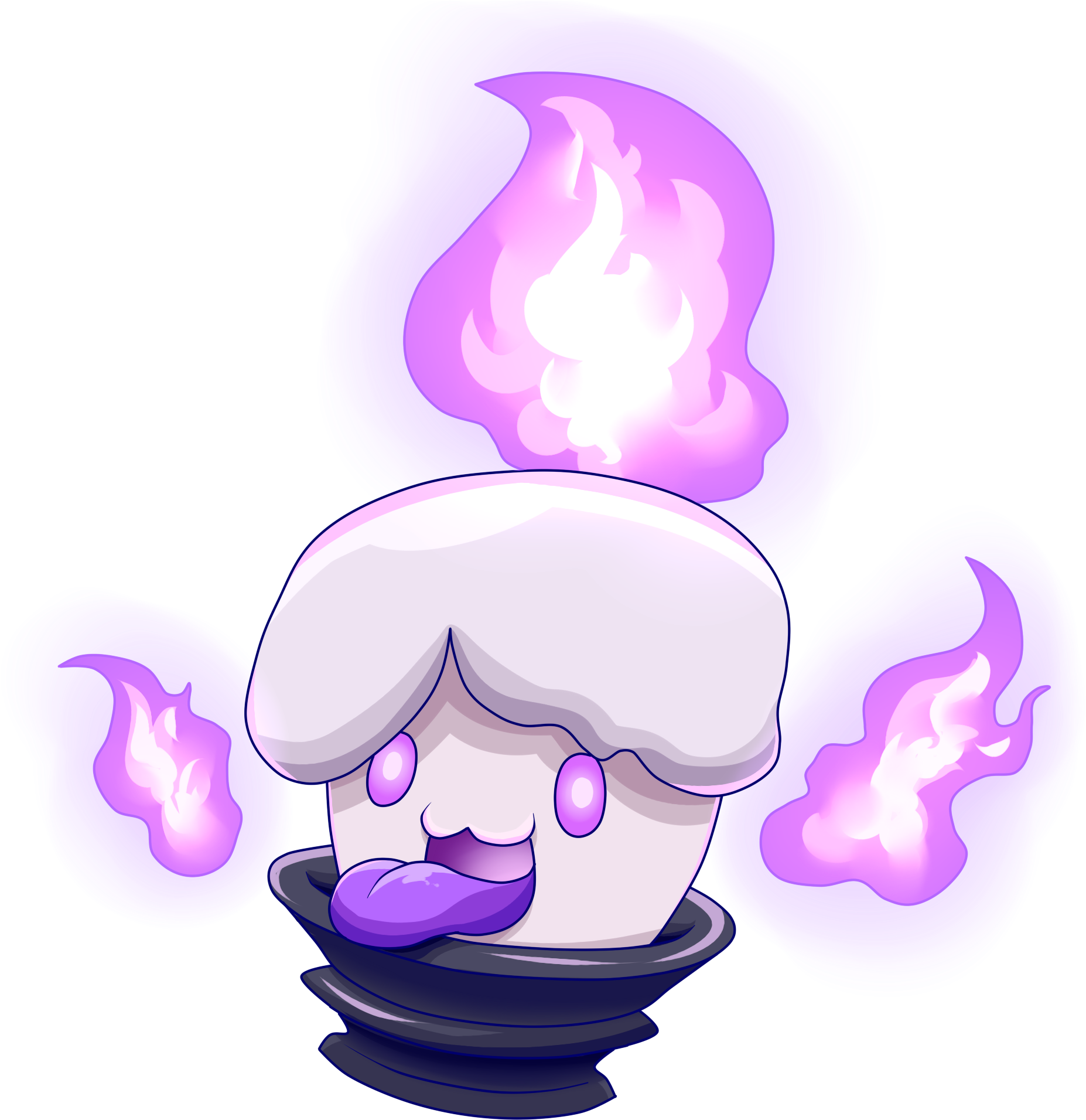 Chandelure Png (2000x2000), Png Download