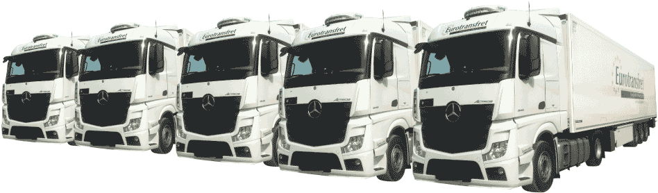 Flota Eurotransfret Para Transporte Europeo Por Carretera (960x560), Png Download