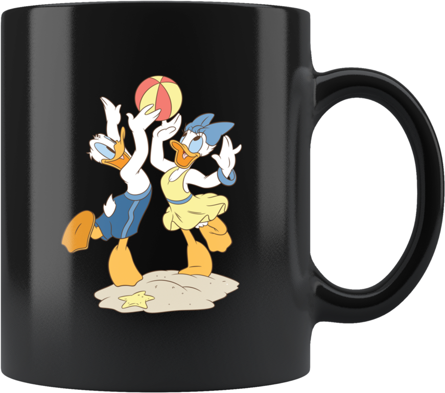 Donald Duck Disney Mug - Mug (900x900), Png Download