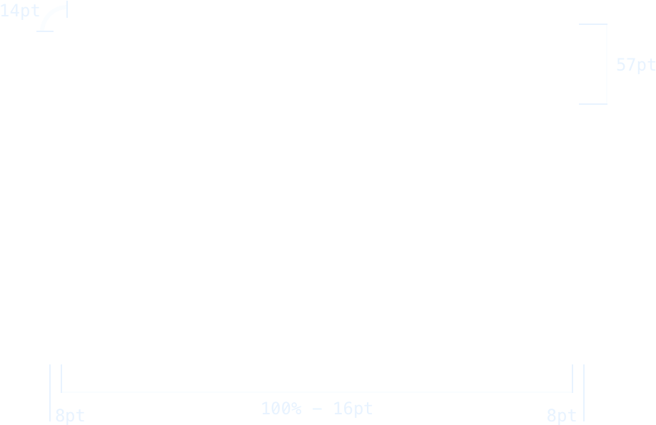 In Portrait Mode , Actions Are Always Displayed As - Ivory (1624x640), Png Download