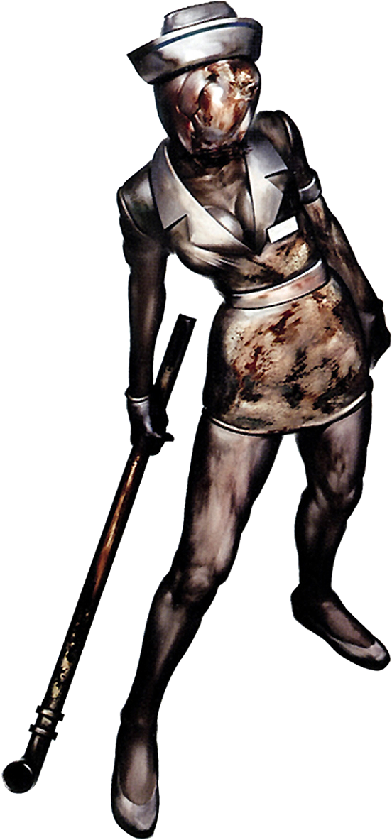 Bubble Head Nurse - Silent Hill Bubble Head Nurse (560x1192), Png Download
