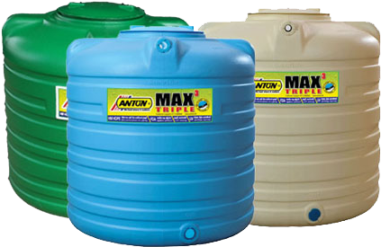 Water Tank Png - Anton Pvc Water Tank (425x325), Png Download