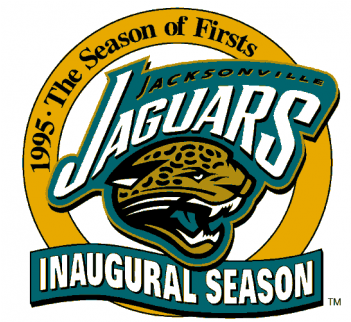 Jacksonville Jaguars 1995 (350x435), Png Download