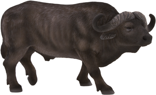 Buffalo Transparent African Clip Art Black And White - Cape Buffalo (540x340), Png Download
