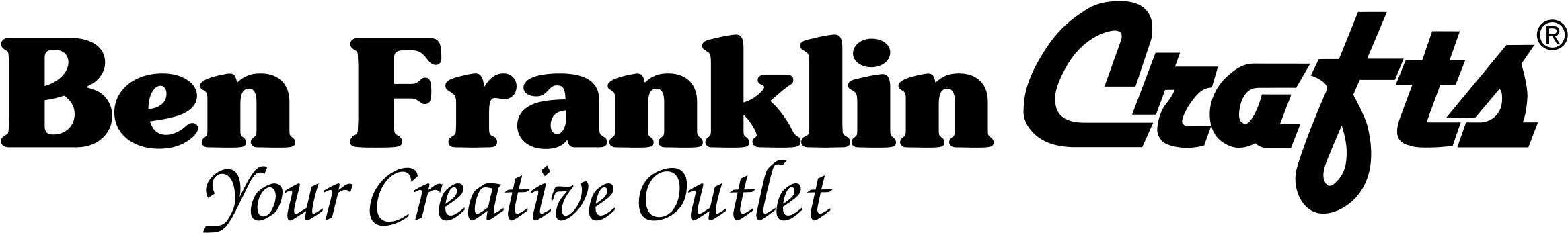 Ben Franklin Crafts Logo Png Transparent - Calligraphy (2400x2400), Png Download