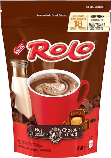 Rolo Hot Chocolate - Carnation Carnation Hot Chocolate Rolo Pouch (675x675), Png Download