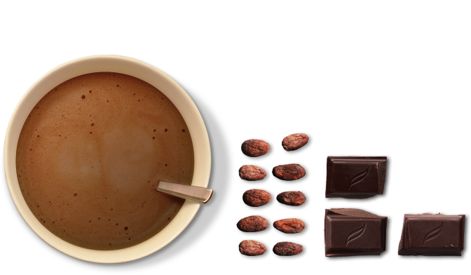 Hot Chocloate - Hot Chocolate Top Png (672x392), Png Download