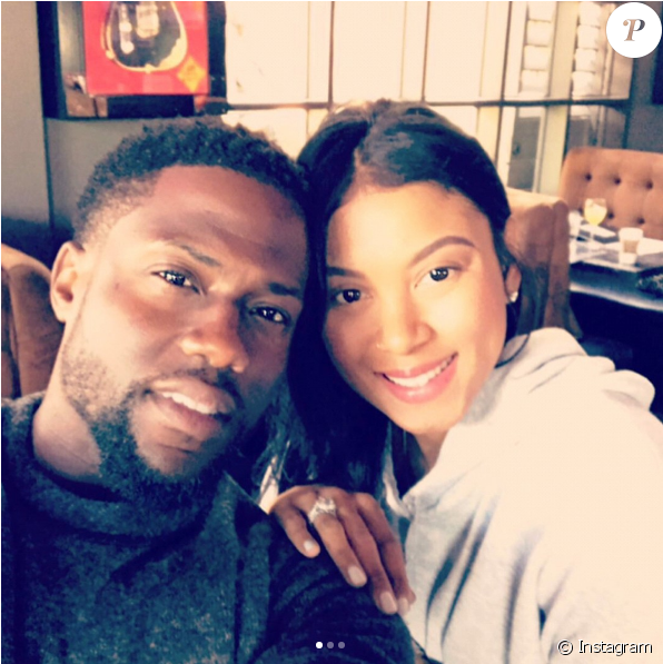 Kevin Hart Et Son Épouse Eniko Parrish Ont Annoncé - Sharina Hudson And Kevin (950x596), Png Download