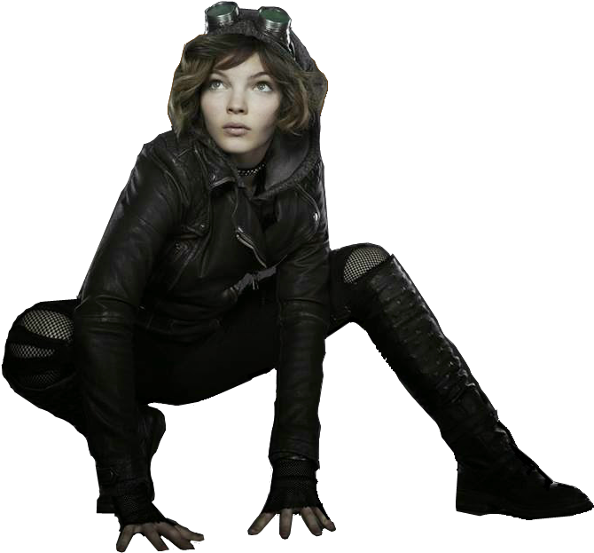 Png Gotham - Catwoman Gotham Png (851x758), Png Download