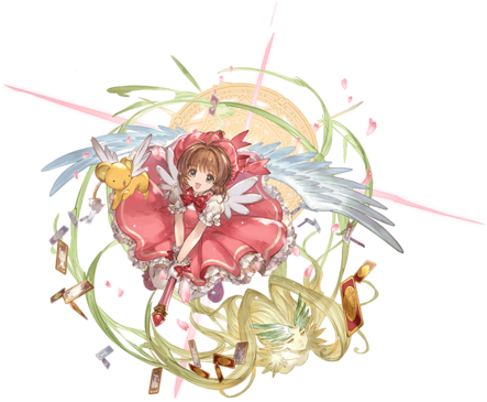 Sakura Kinomoto B - Granblue Fantasy Sakura (480x400), Png Download