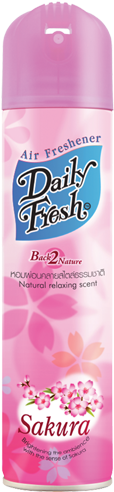 Daily Fresh Back 2 Nature Sakura - Odor (383x491), Png Download