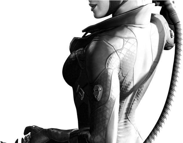 Original - Arkham City Catwoman Thong (640x480), Png Download