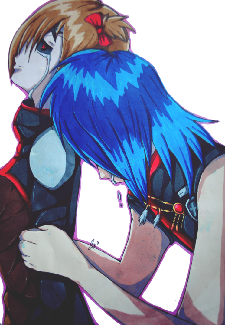 #angst #emo #couple #love #tears #demon #dgrayman #dgm - D.gray-man (744x1074), Png Download