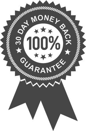 30 Day Money Back Guarantee - 30 Day Money Back Guarantee Badge (300x457), Png Download