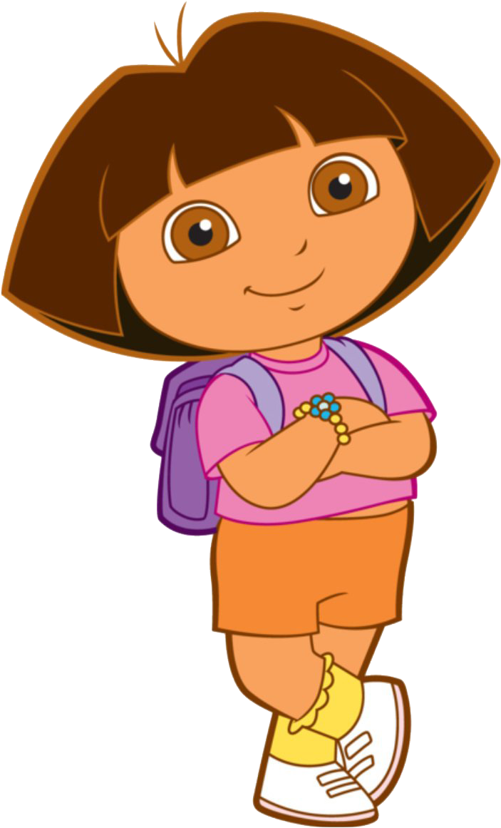 Dora - Dora The Explorer Dora (825x1223), Png Download