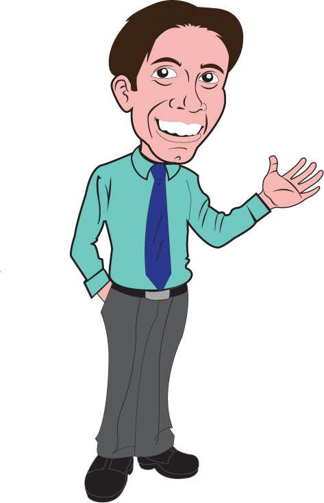 Funny Old Man Clipart Clipart Kid - Free Clip Art Man (473x735), Png Download