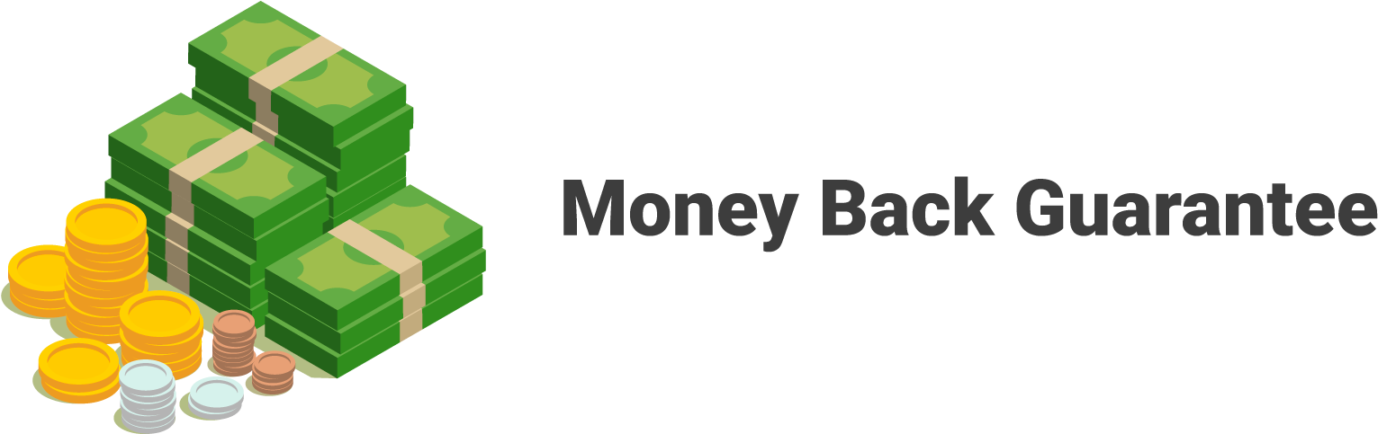 Money Back Guarantee Hosting - Money Management Clip Art (1635x559), Png Download