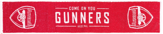 Arsenal "come On You Gunners" Towel - Arsenal Away Kit 2012 (600x600), Png Download