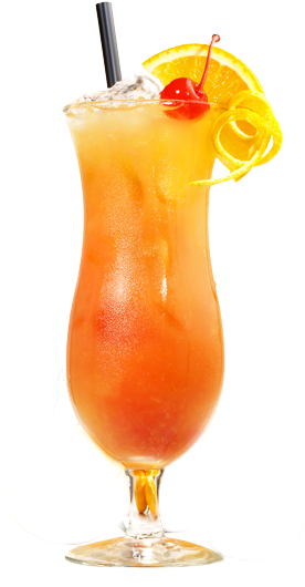Mai Tai Cocktail Png (400x533), Png Download