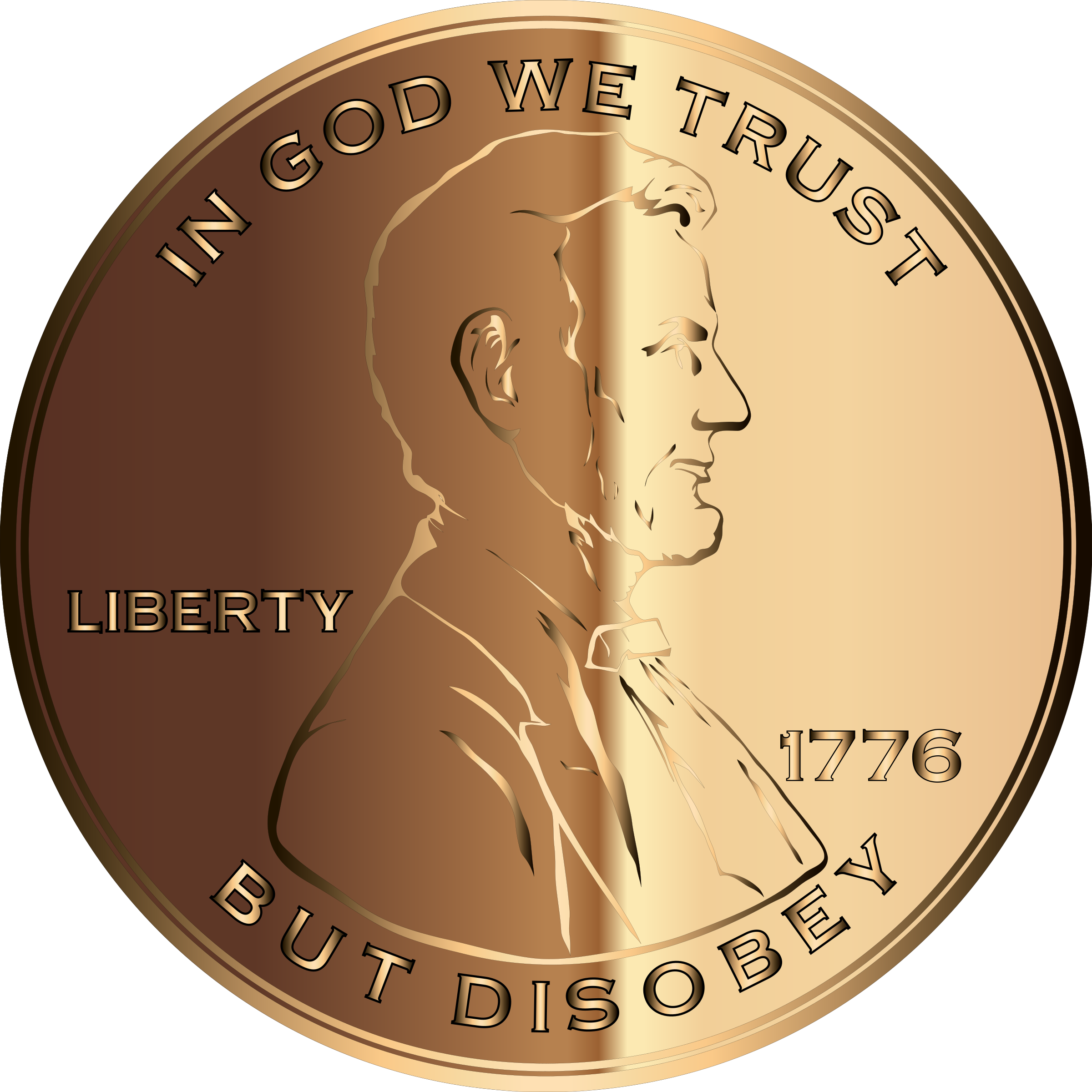 This Free Icons Png Design Of Us Penny (2400x2400), Png Download