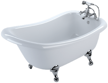 Ornate Standing Bath Transparent Png Png Images - Bath Transparent (400x400), Png Download