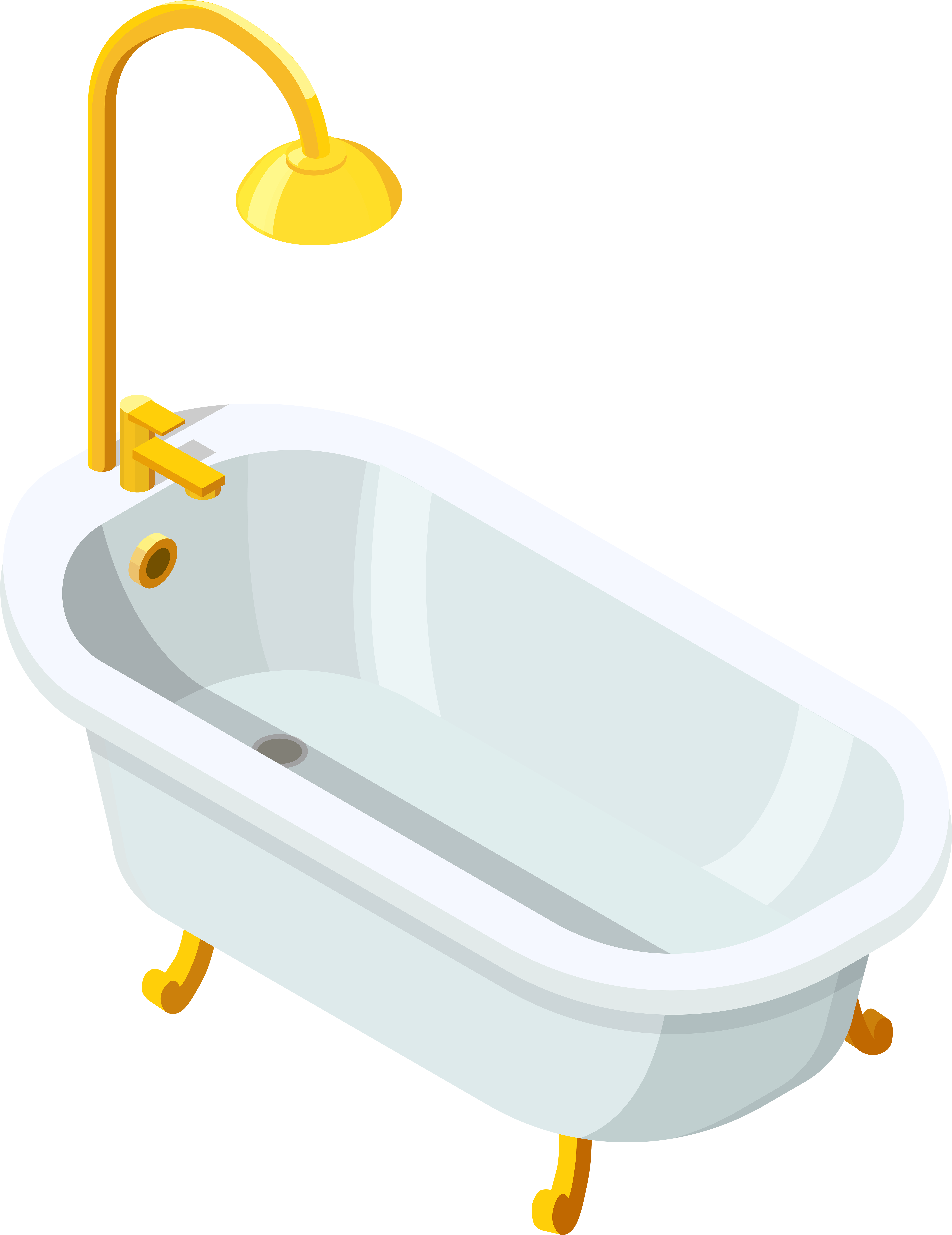 Bathtub Png Clip Art (6166x8000), Png Download
