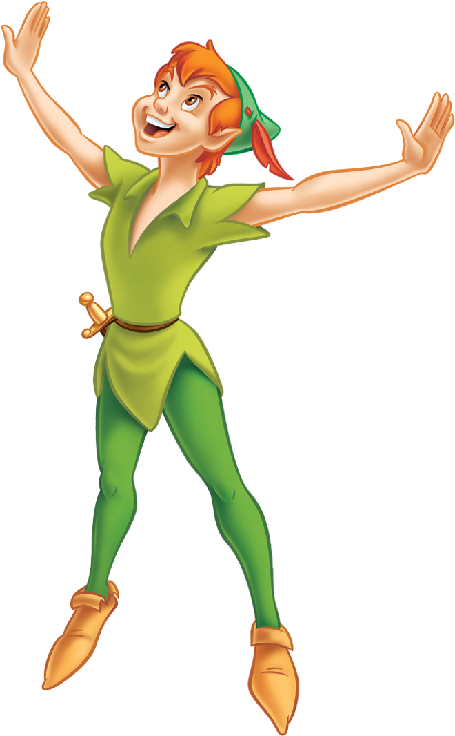 Peter Pan Spends His Never-ending Childhood Having - Peter Pan - Coleção Disney Pipoca (850x1068), Png Download
