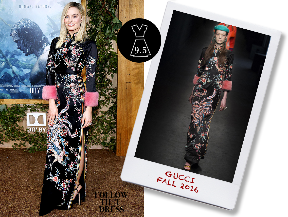 Margot Robbie In Gucci Fall - Actor (1168x880), Png Download