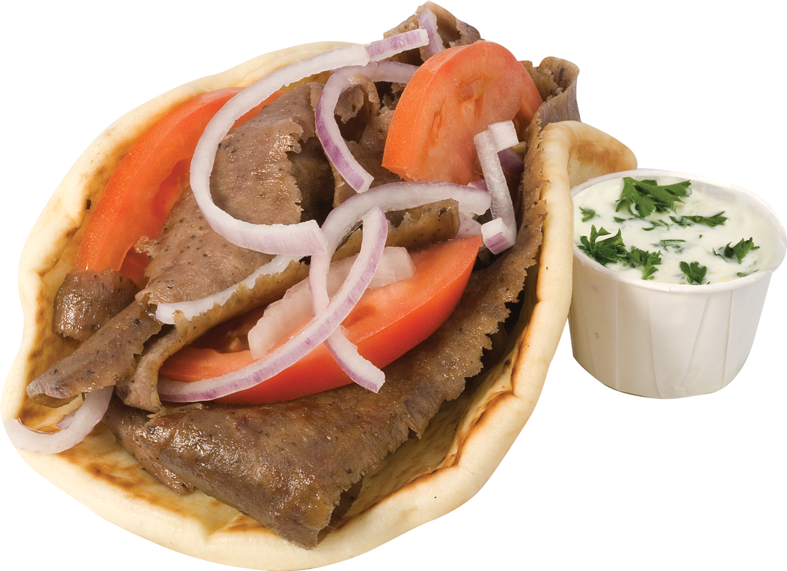 Gyro Png (1582x1149), Png Download