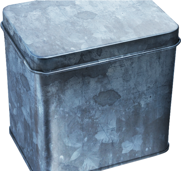 Vintage Metal Can Box Png Free - Cardboard (800x600), Png Download