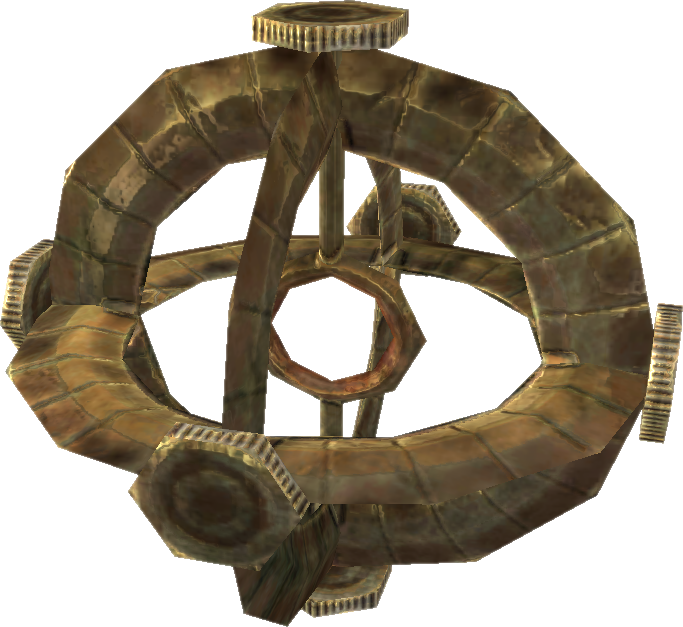 Tesv Dwemer Gyro - Skyrim Gyro (683x627), Png Download