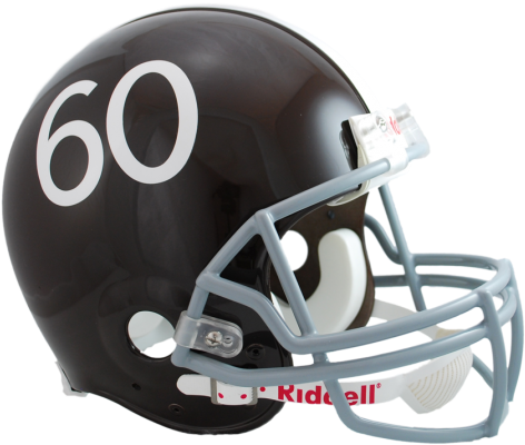 Denver Broncos Throwback 1960 To 1961 Full Size Authentic - Broncos Throwback Mini Helmet (505x490), Png Download