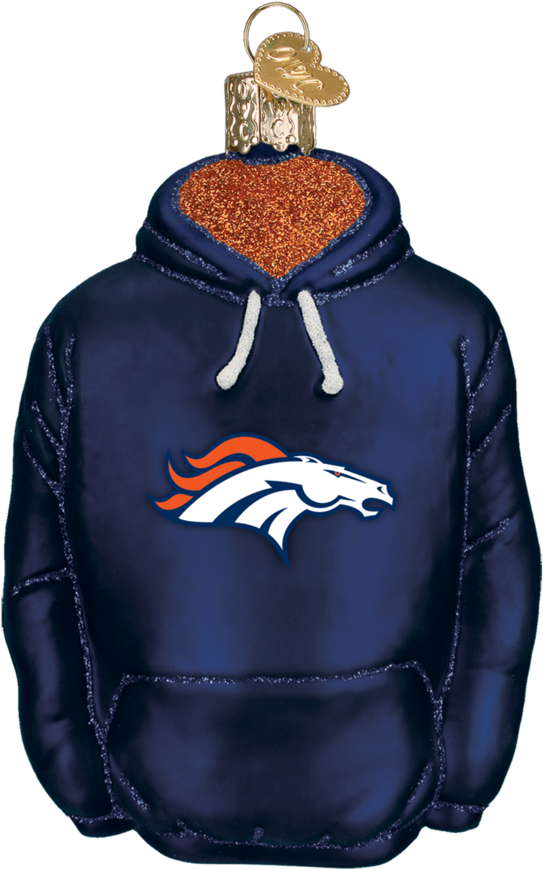 Old World Christmas Cleveland Browns Hoodie Glass Blown (950x950), Png Download