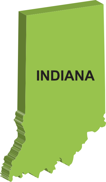 Indiana Free Clipart (348x596), Png Download