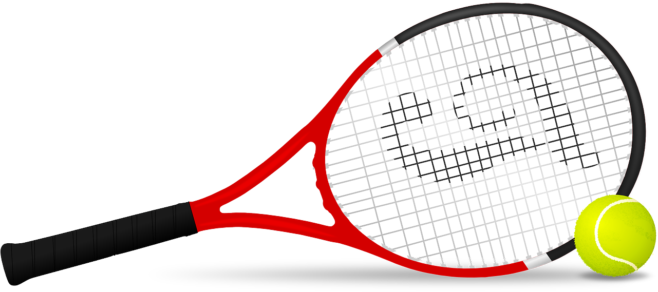 Racket Tennis Rakieta Tenisowa Ball Sports - Tennis Clipart (723x340), Png Download