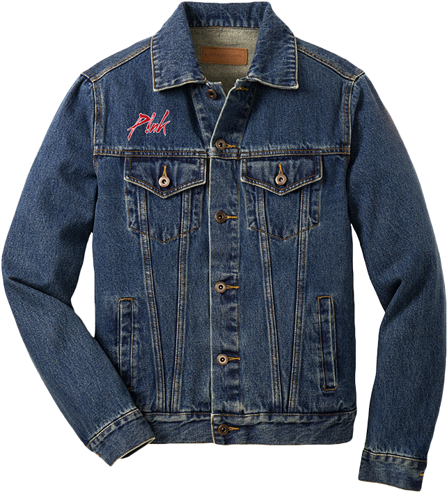 Pink Beautiful Trauma Tour Denim Jacket (750x750), Png Download