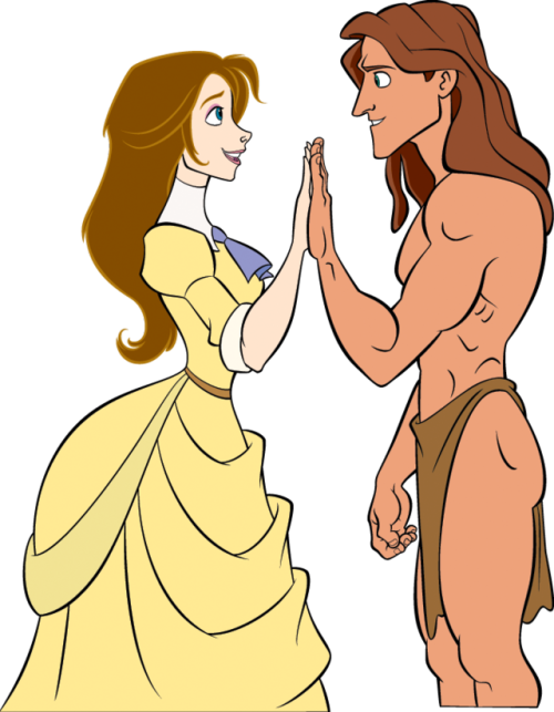Tarzan And Jane Tarzan And Jane, Jane Porter, Jungles, - Tarzan & Jane (500x643), Png Download